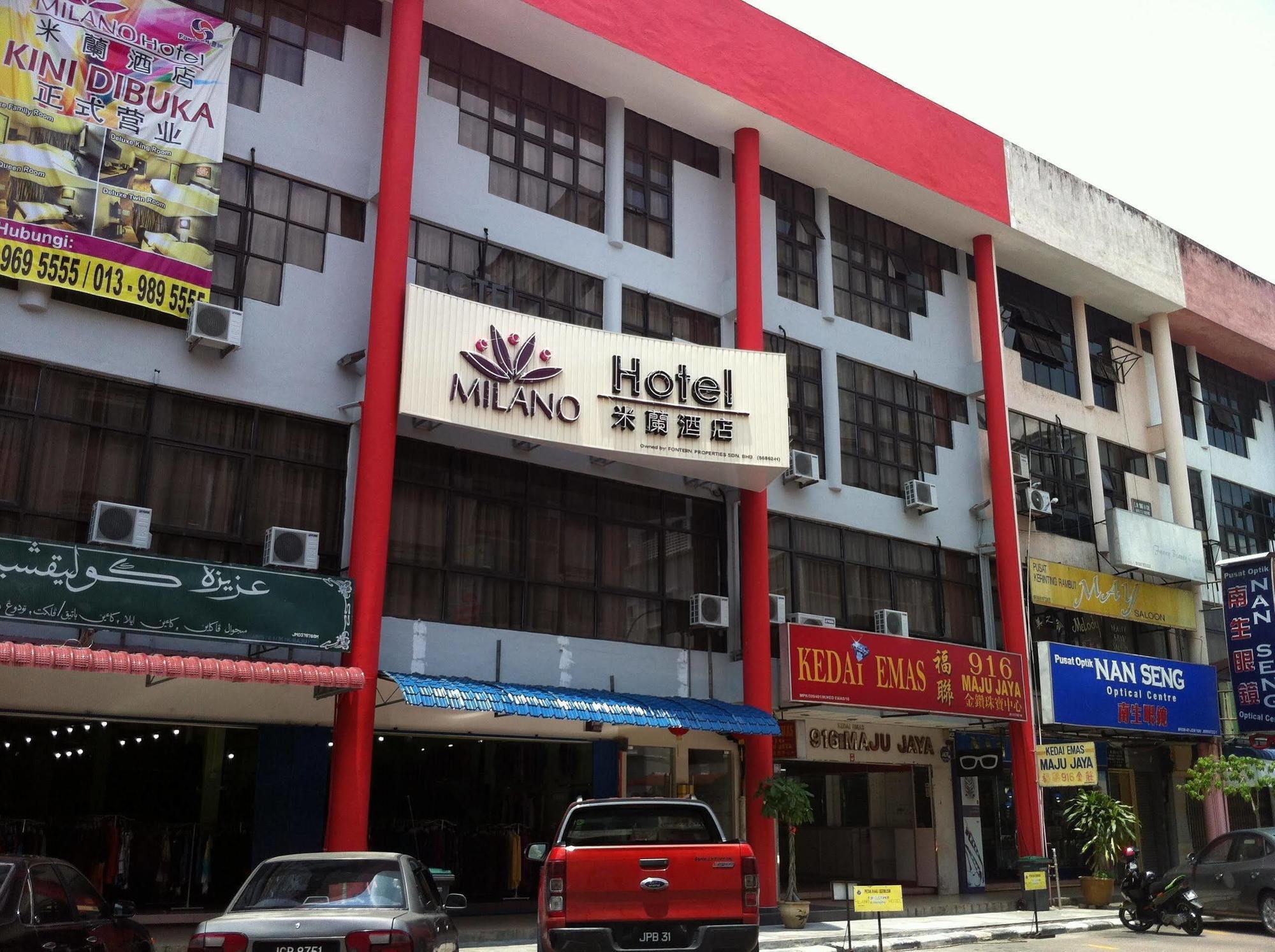 Milano Hotel Kluang Exteriör bild